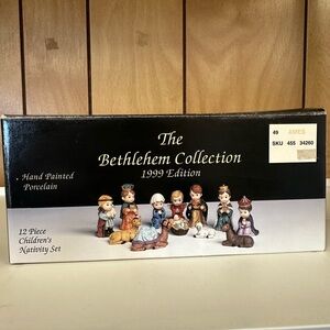 The Bethlehem collection 1999 Collectable Children’s Nativity set
